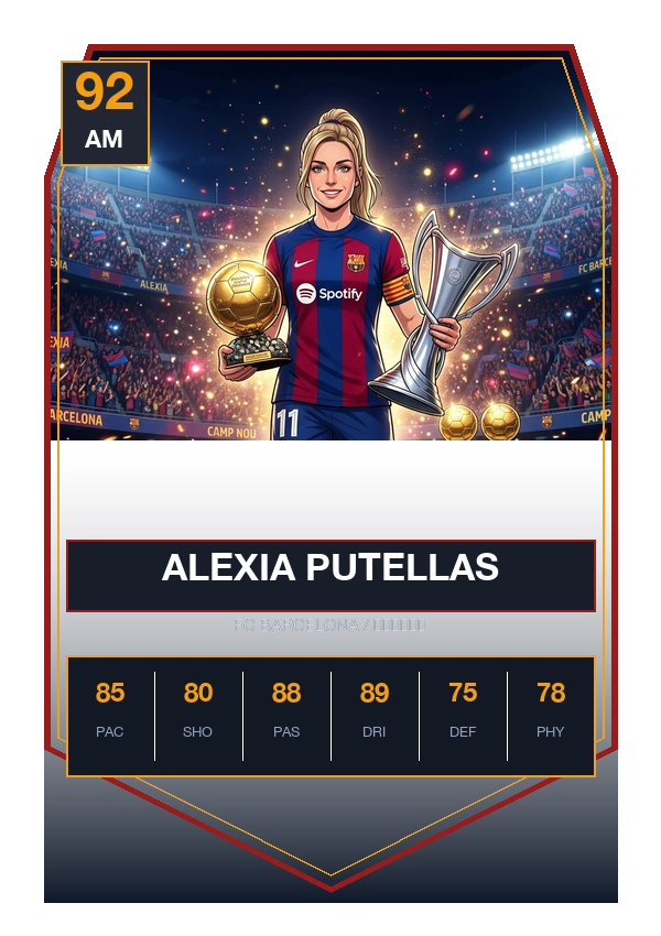 アレクシア・プテジャス FUT Trading Card