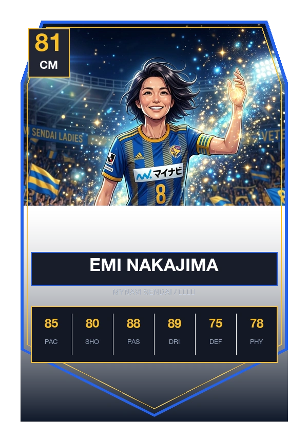 中島 依美 FUT Trading Card