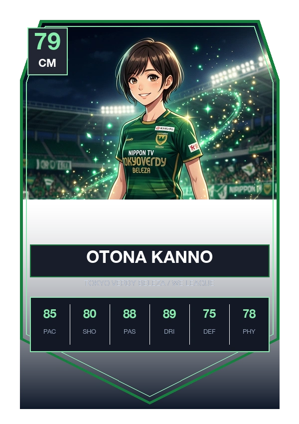 菅野 奏音 FUT Trading Card