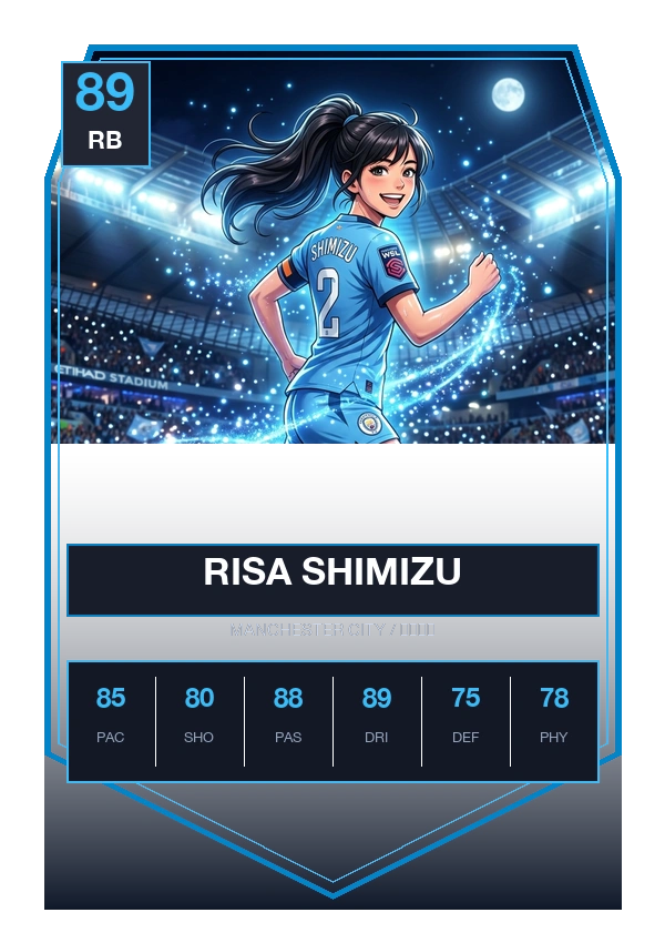 清水 梨紗 FUT Trading Card