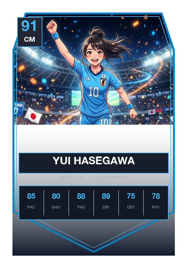 長谷川 唯 FUT Trading Card