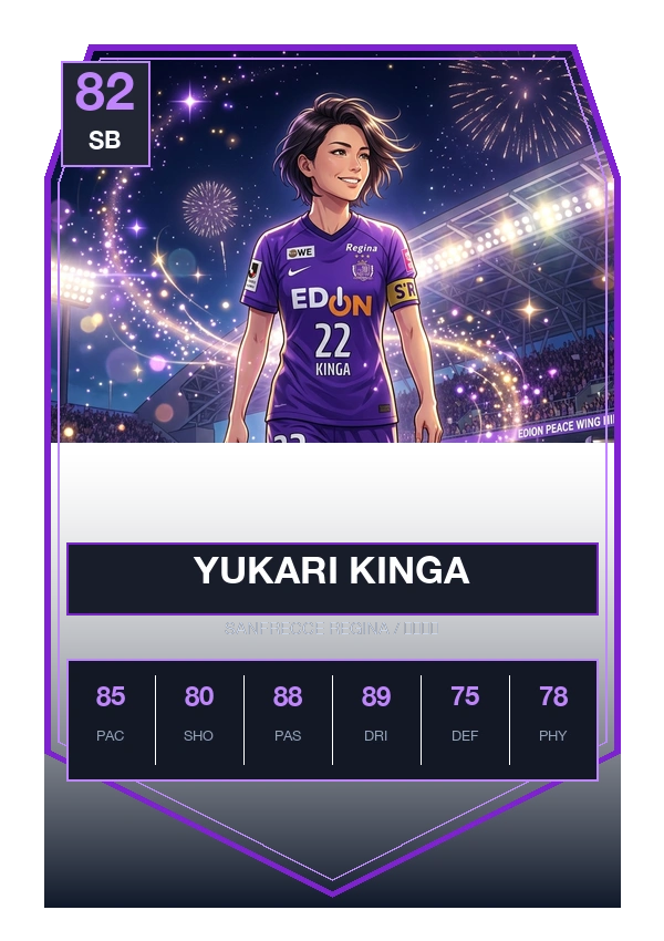 近賀 ゆかり FUT Trading Card