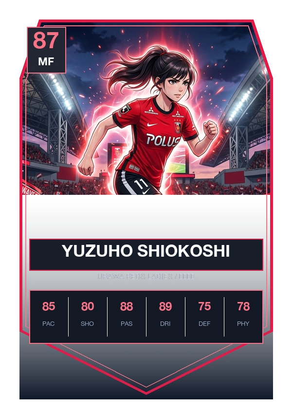 塩越 柚歩 FUT Trading Card